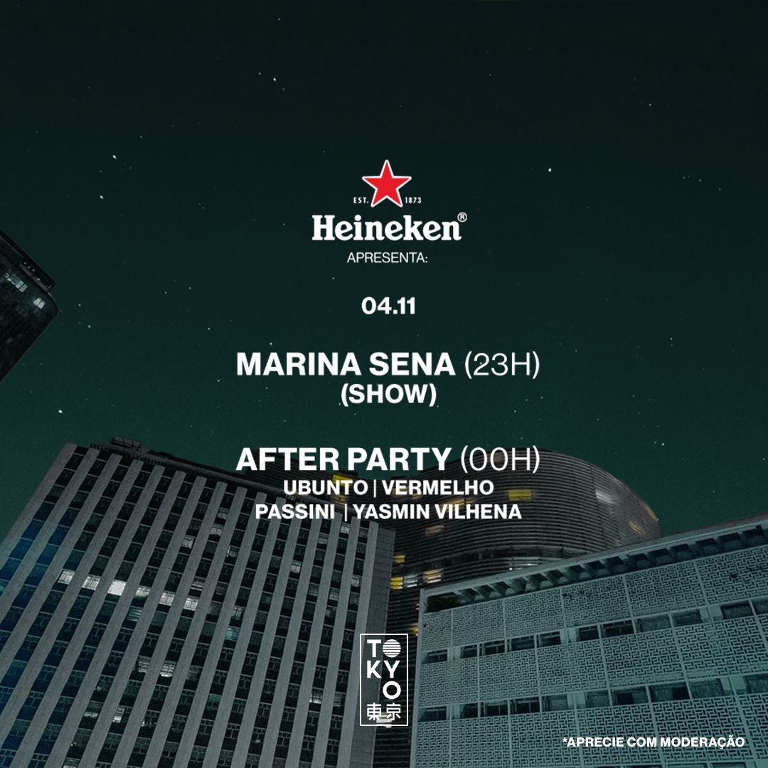Marina Sena no Tokyo ? ? [After Party: Ubunto, Vermelho, Yasmin Vilhena e Passini]