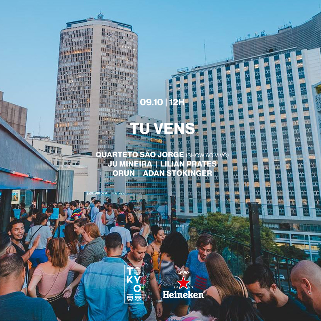 Tu Vens no Rooftop do Tokyo ? ? Show no Domingo à Tarde (09.10)