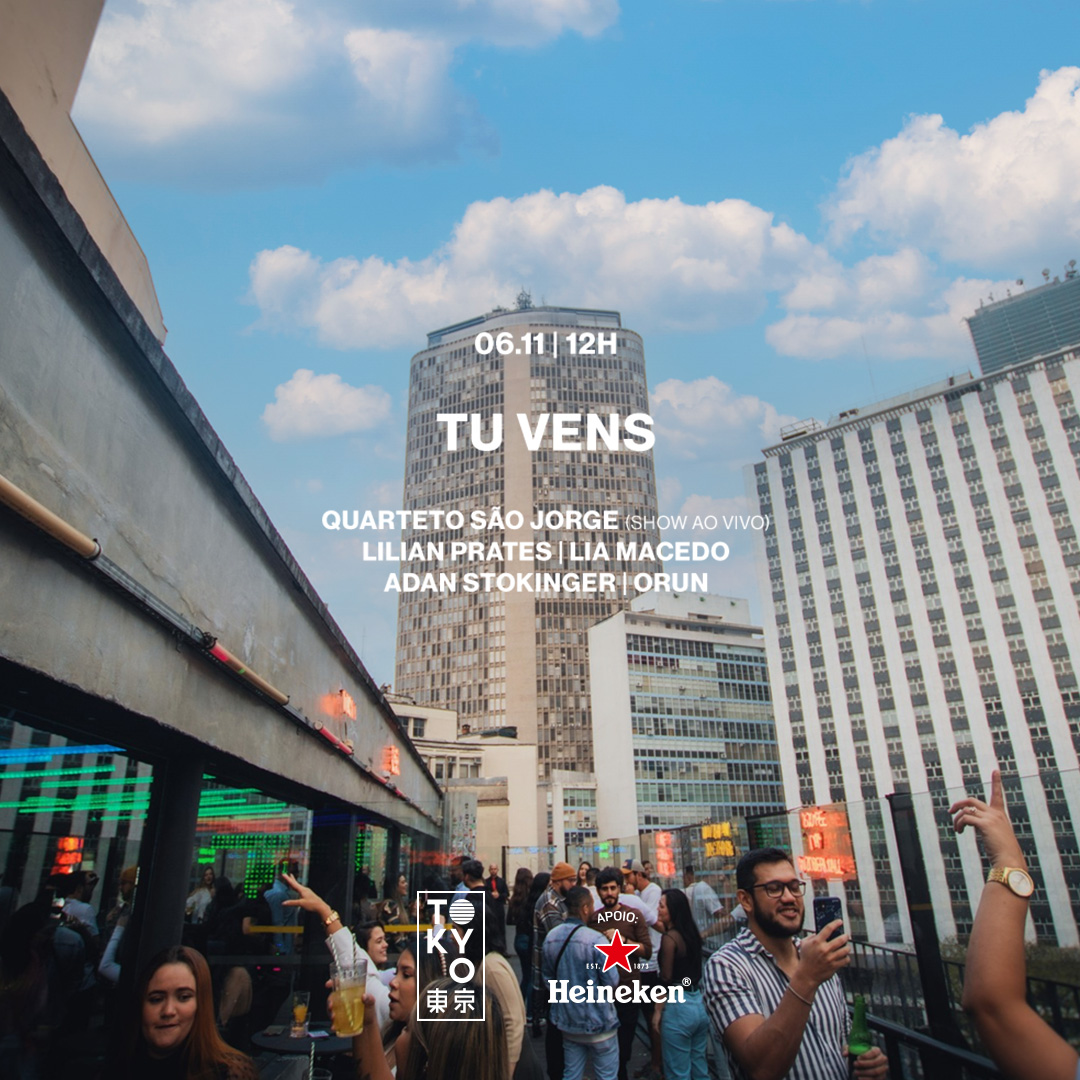 Tu Vens no Rooftop do Tokyo 東 京 Show no Domingo à Tarde (06.11)