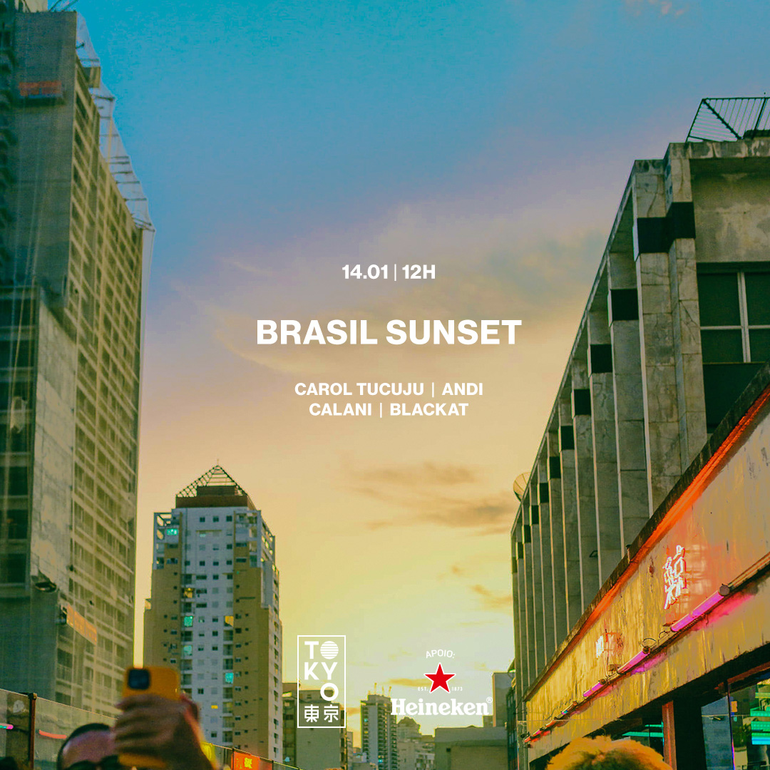 Brasil Sunset na Cobertura do Tokyo 東 京 Música Brasileira no Sábado à Tarde!
