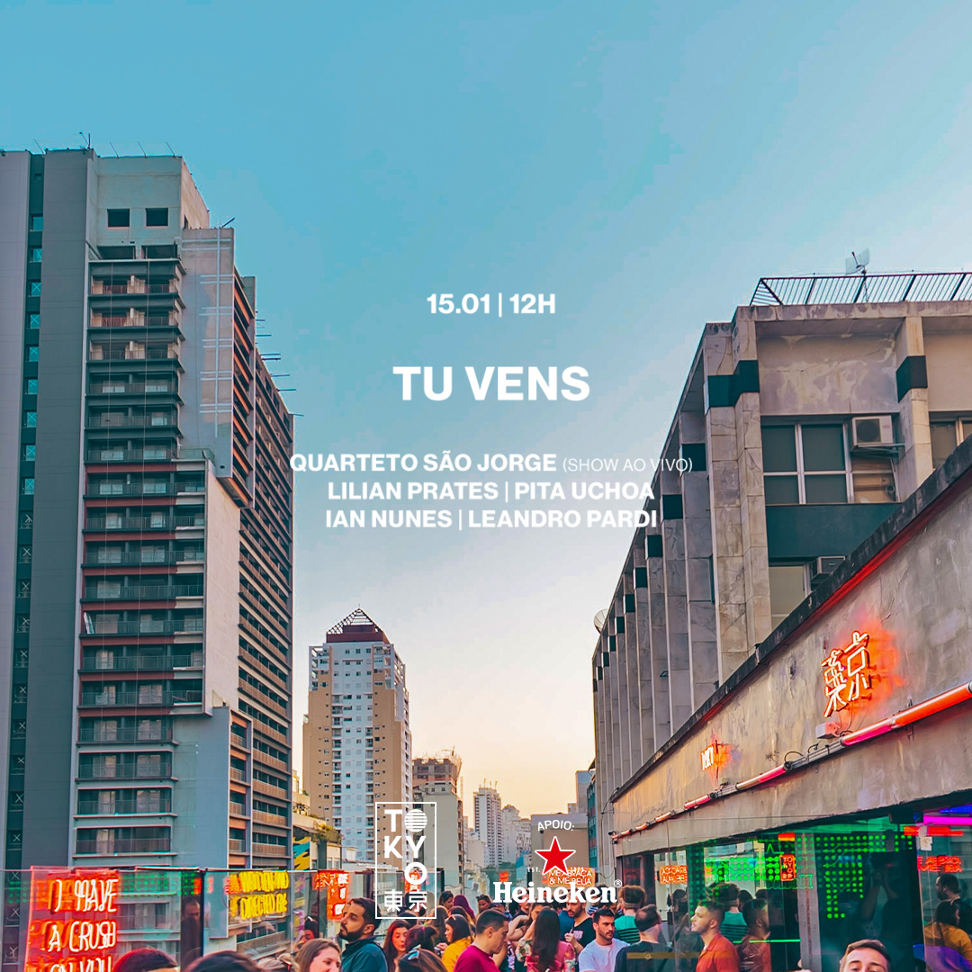 Tu Vens no Rooftop do Tokyo 東 京 Show no Domingo à Tarde (15.01)