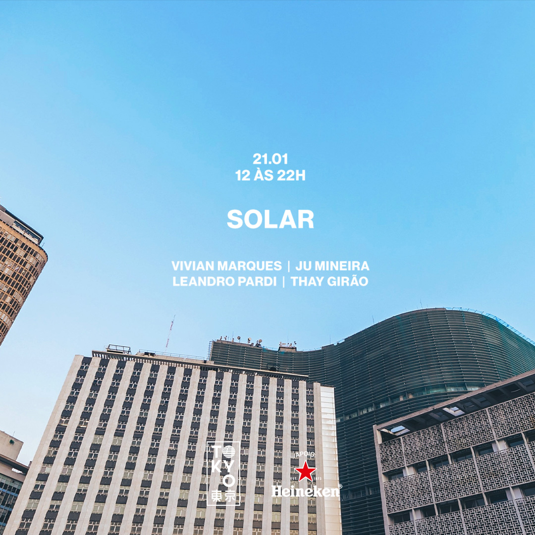 Solar 東 京 Música Brasileira no Sábado à Tarde! (21.01)