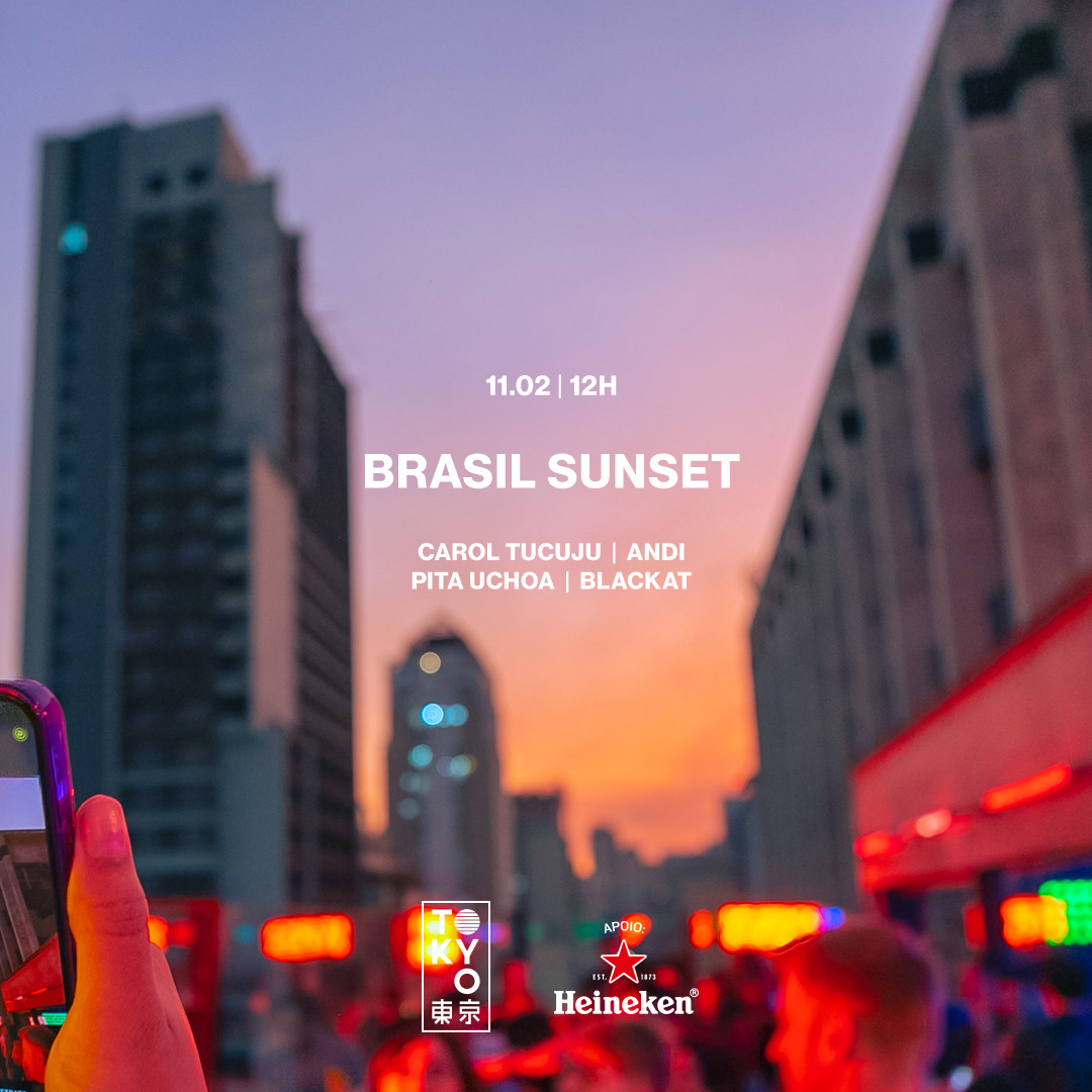Brasil Sunset na Cobertura do Tokyo 東 京 Música Brasileira no Sábado à Tarde!