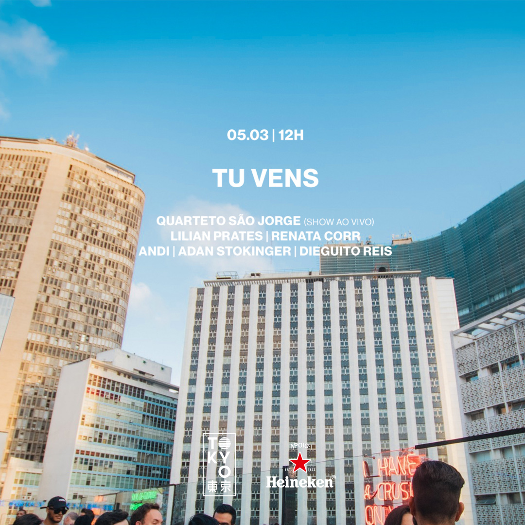 Tu Vens no Rooftop do Tokyo 東 京 Show no Domingo à Tarde (05.03)