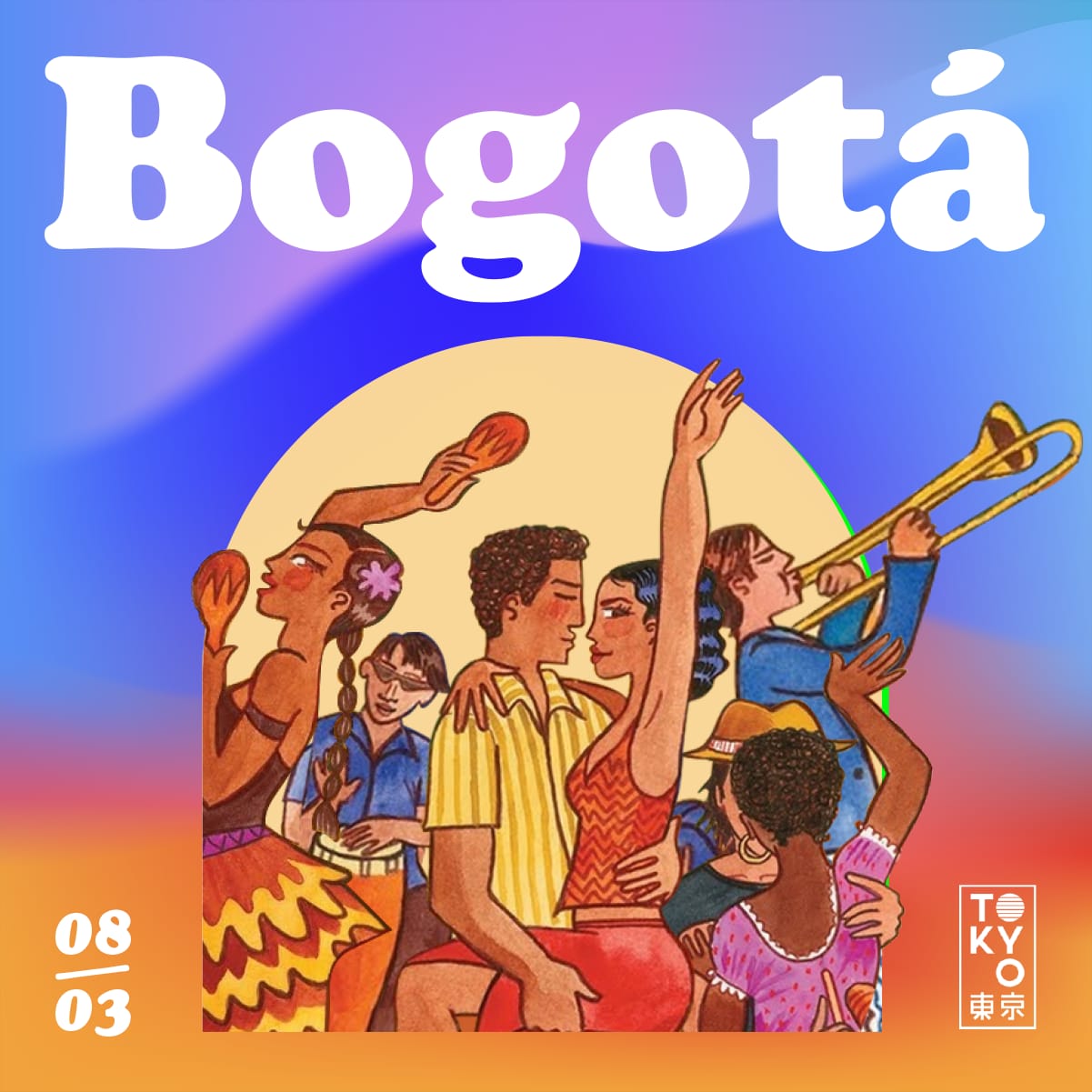 Bogotá: Un Baile Latino na Cobertura do Tokyo 東 京!