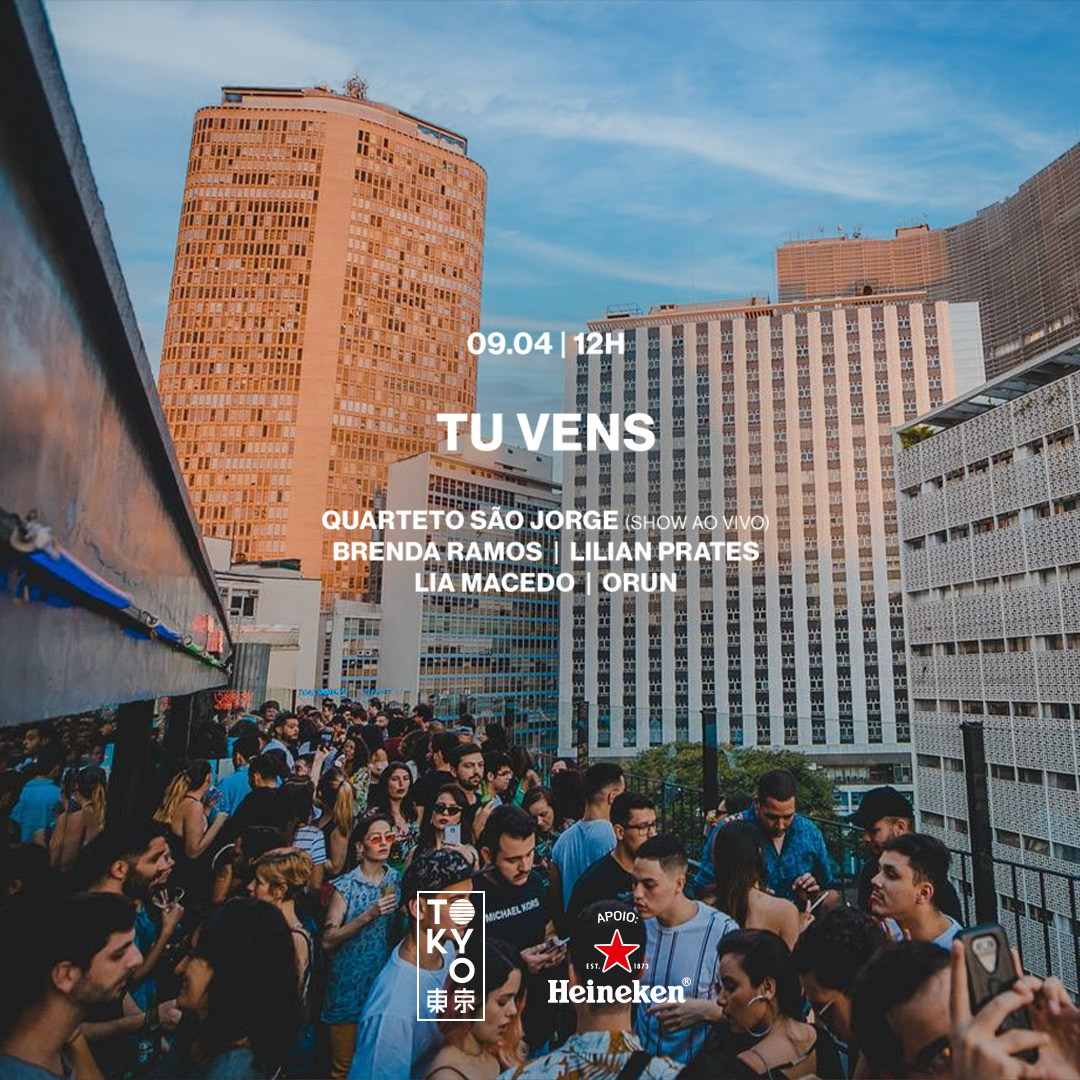 Tu Vens no Rooftop do Tokyo 東 京 Show no Domingo à Tarde (09.04)