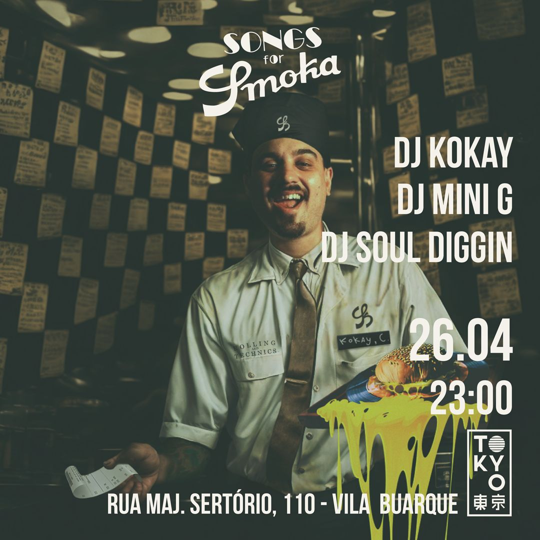 Songs for Smoka na Cobertura do Tokyo 東 京 (26.04)