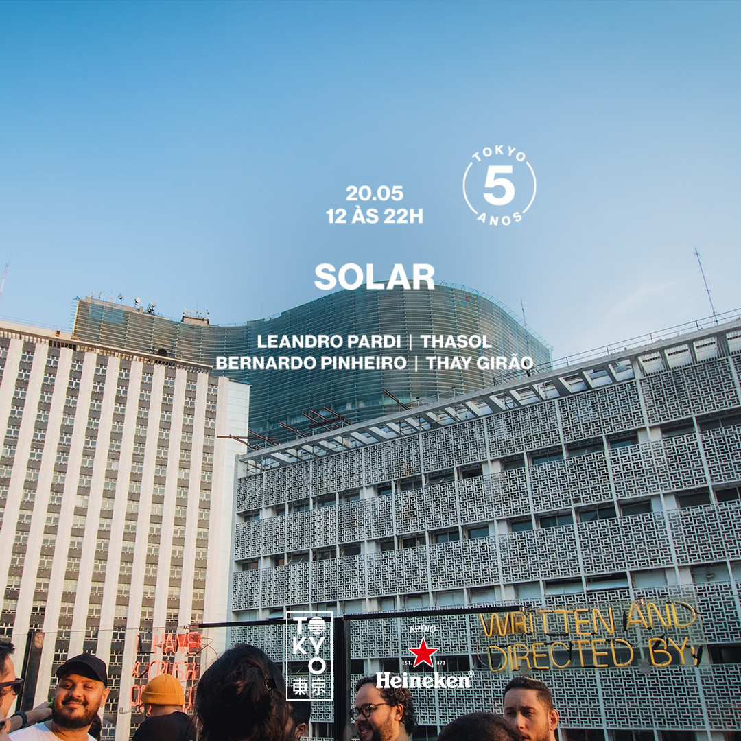 Solar 東 京 Música Brasileira no Sábado à Tarde! (20.05)
