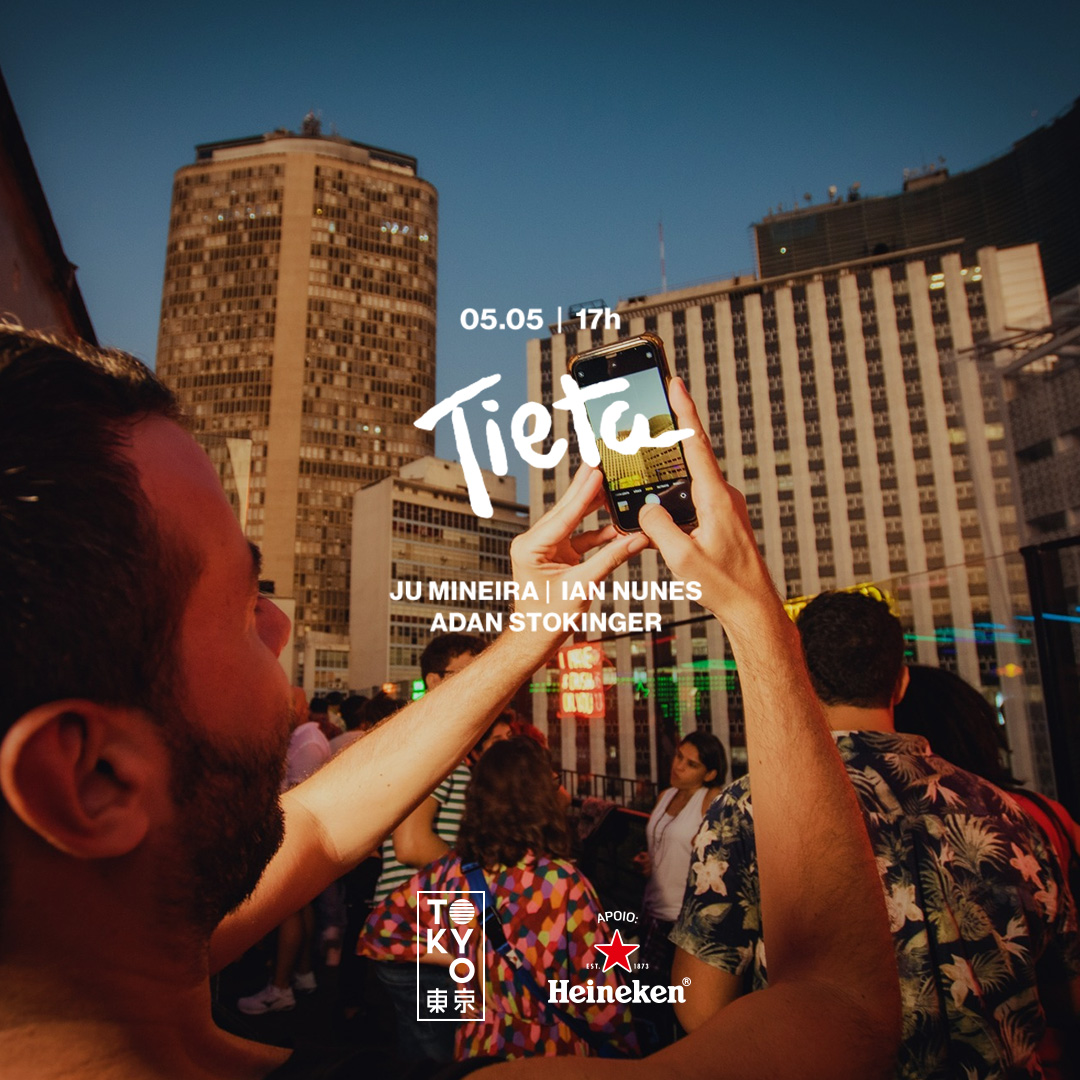 Tieta na Cobertura do Tokyo 東 京 Música Brasileira no Centro de SP [Sexta-feira 05.05]