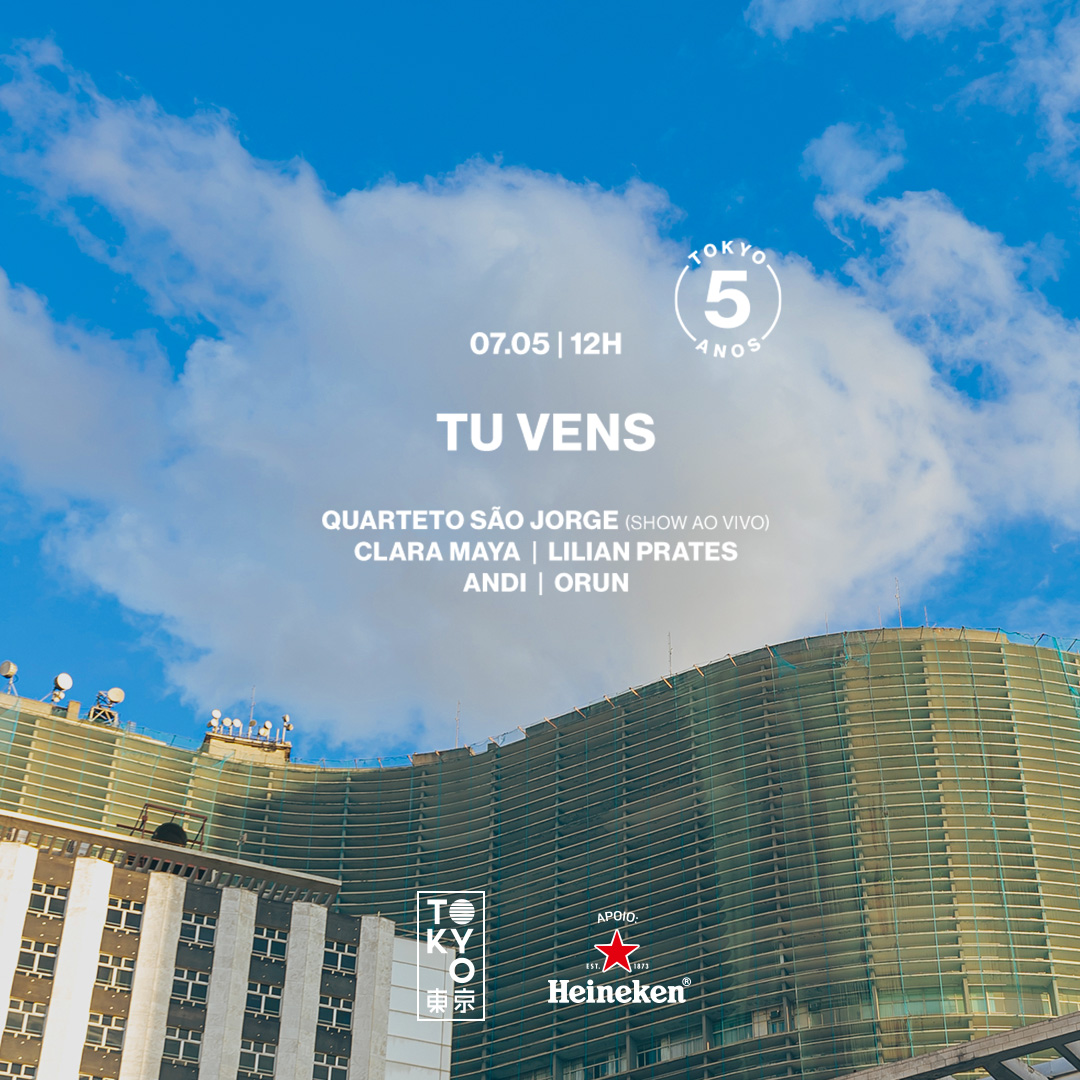 Tu Vens no Rooftop do Tokyo 東 京 Show no Domingo à Tarde (07.05)