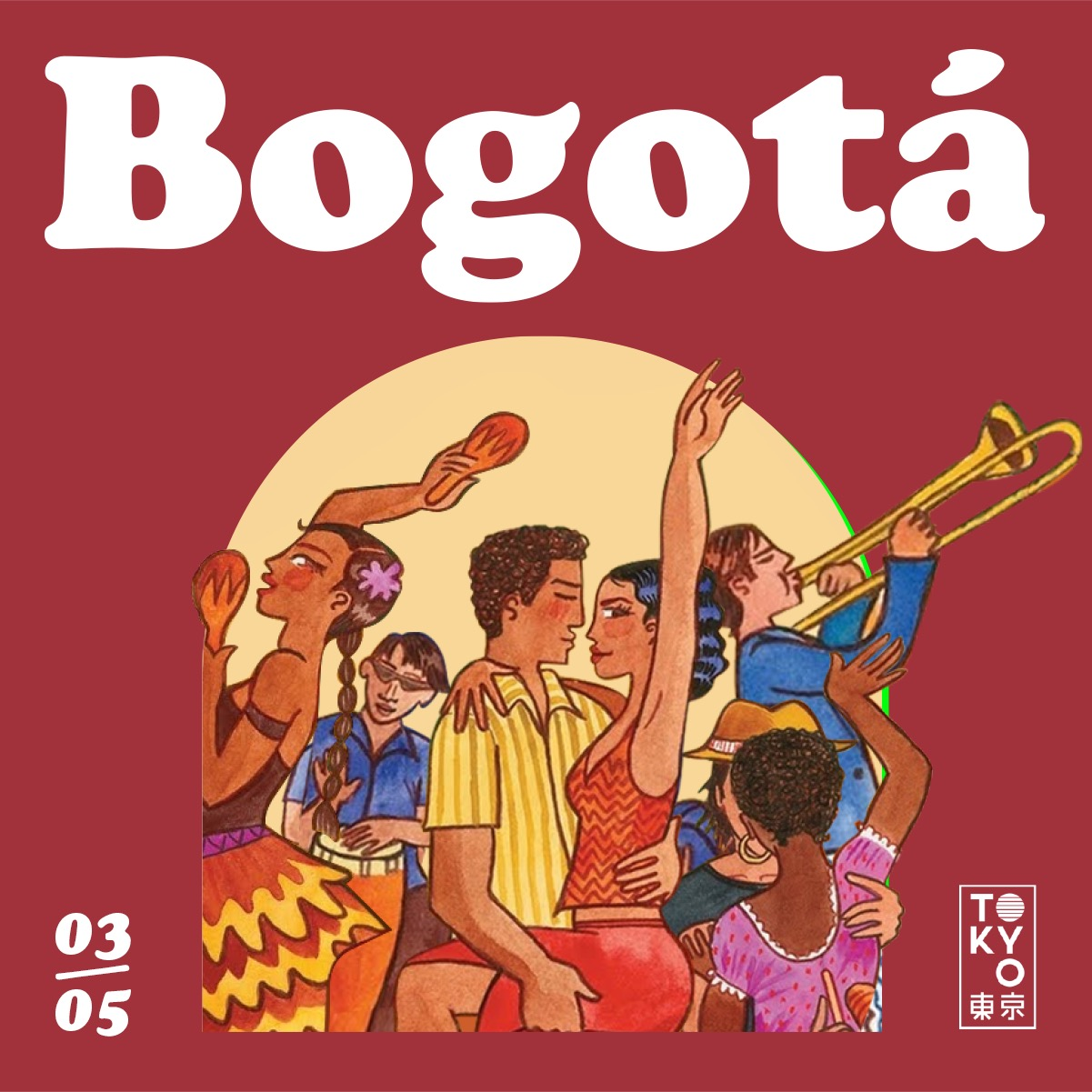 Bogotá: Un Baile Latino na Cobertura do Tokyo 東 京!