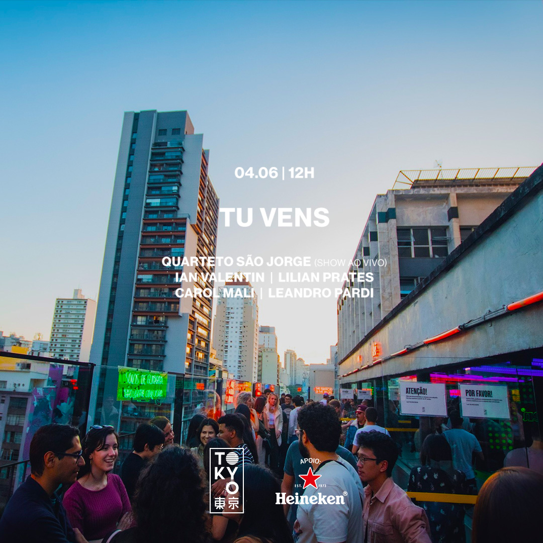 Tu Vens no Rooftop do Tokyo 東 京 Show no Domingo à Tarde (04.06)