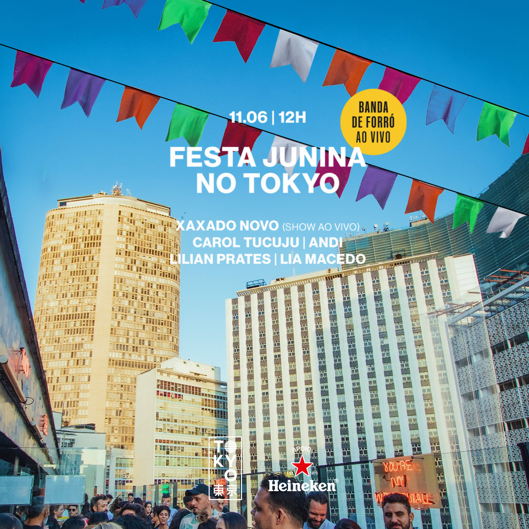 Festa Junina no Tokyo 東 京 Forró Ao Vivo no Domingo à Tarde (11.06)