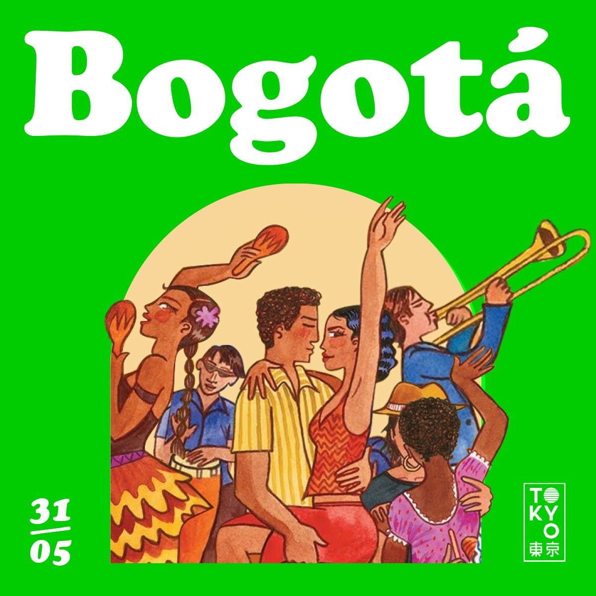 Bogotá: Un Baile Latino na Cobertura do Tokyo 東 京!