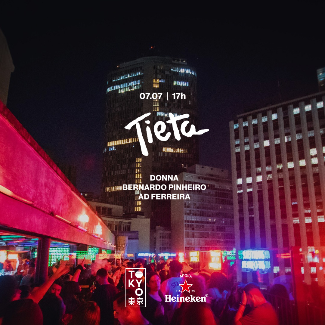 Tieta na Cobertura do Tokyo 東 京 Música Brasileira no Centro de SP [Sexta-feira 07.07]