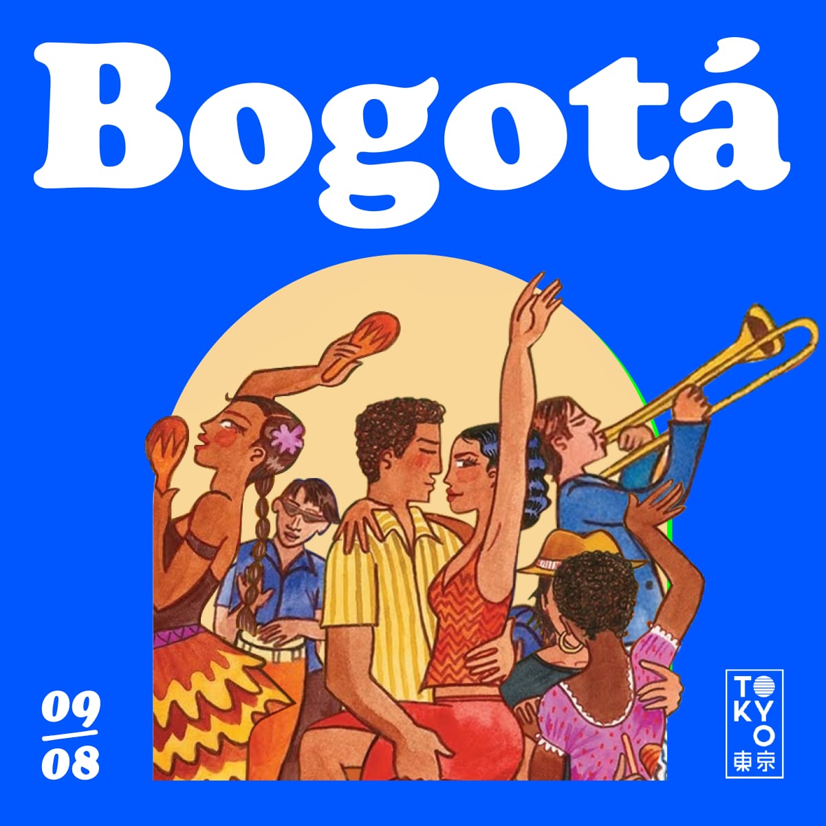 Bogotá: Un Baile Latino na Cobertura do Tokyo 東 京!