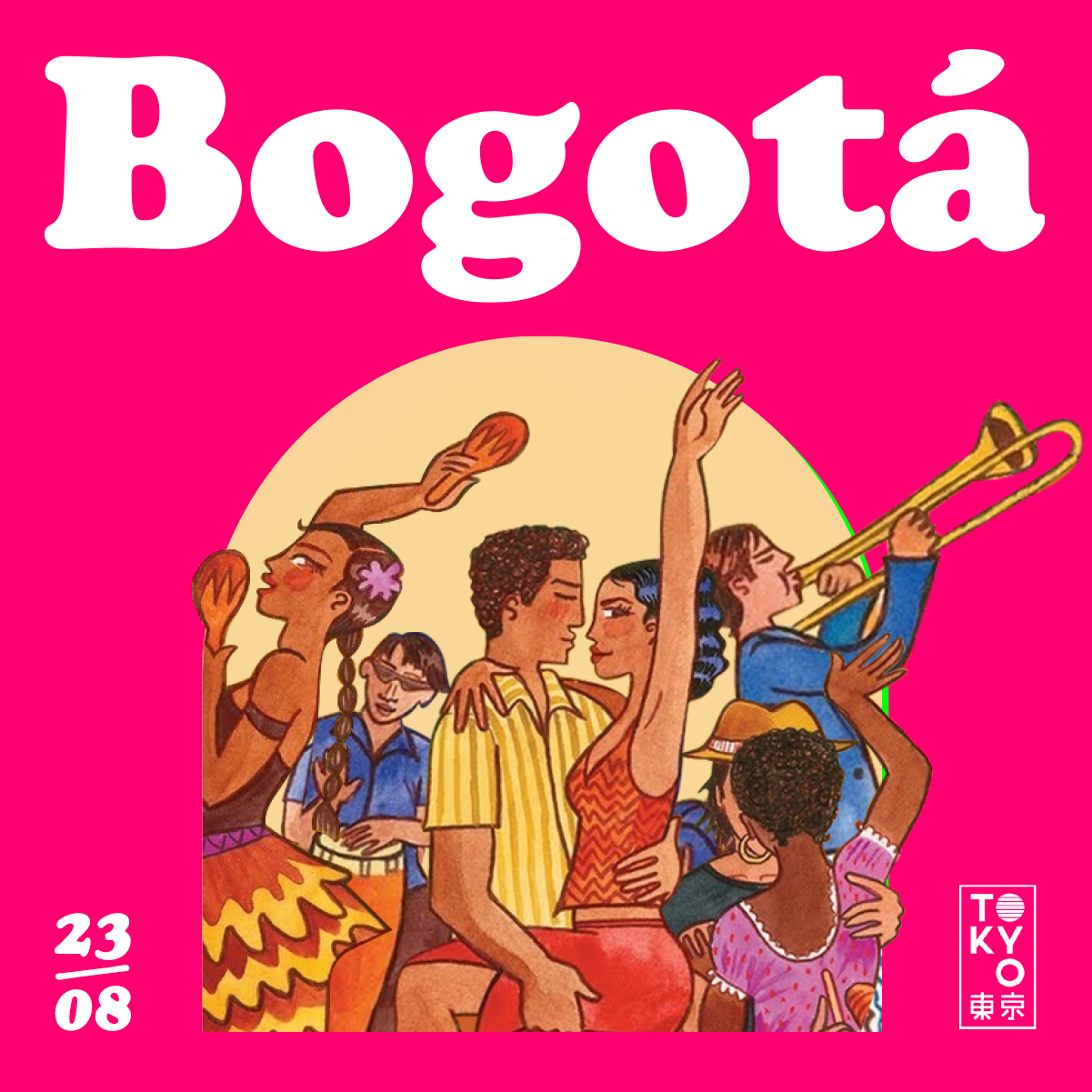 Bogotá: Un Baile Latino na Cobertura do Tokyo 東 京!
