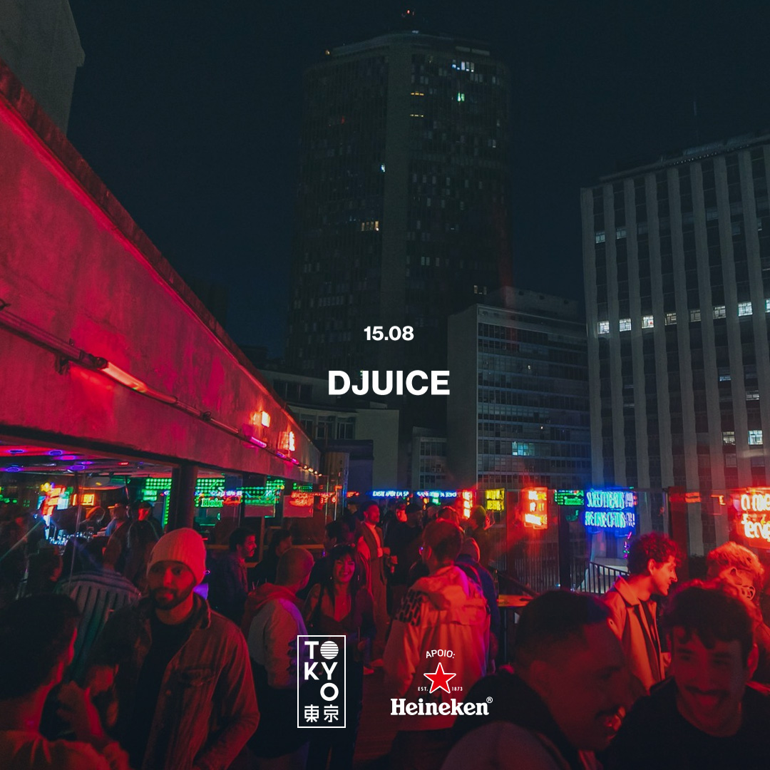 DJuice na Cobertura do Tokyo 東 京 (15.08)