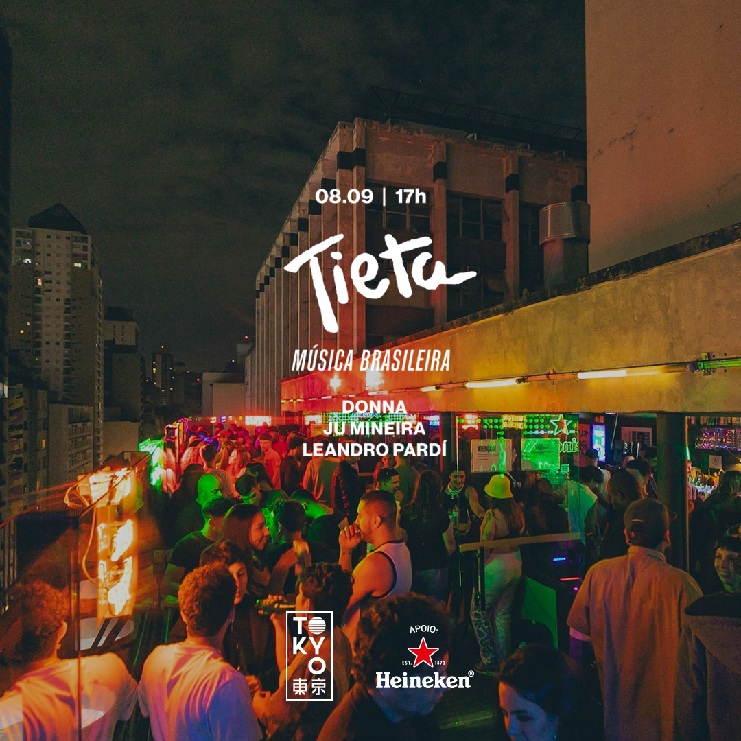 Tieta na Cobertura do Tokyo 東 京 Música Brasileira no Centro de SP [Sexta-feira 08.09]