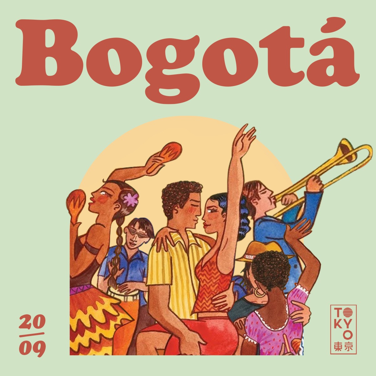 Bogotá: Un Baile Latino na Cobertura do Tokyo 東 京!