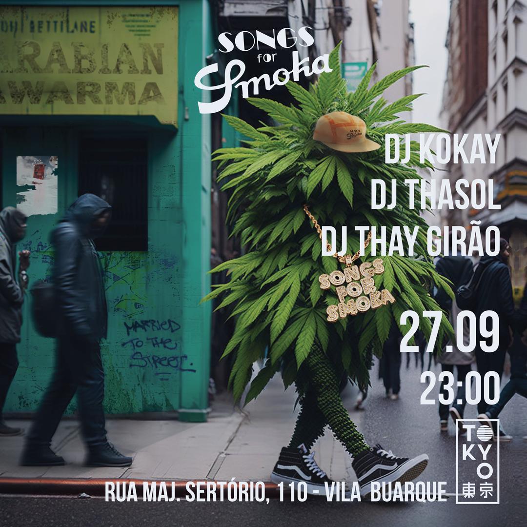 Songs for Smoka na Cobertura do Tokyo 東 京 (27.09)