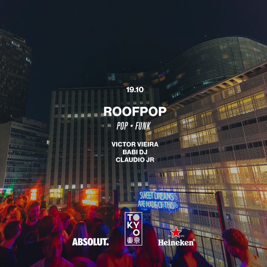 RoofPop na Cobertura do Tokyo 東東 19.10.23