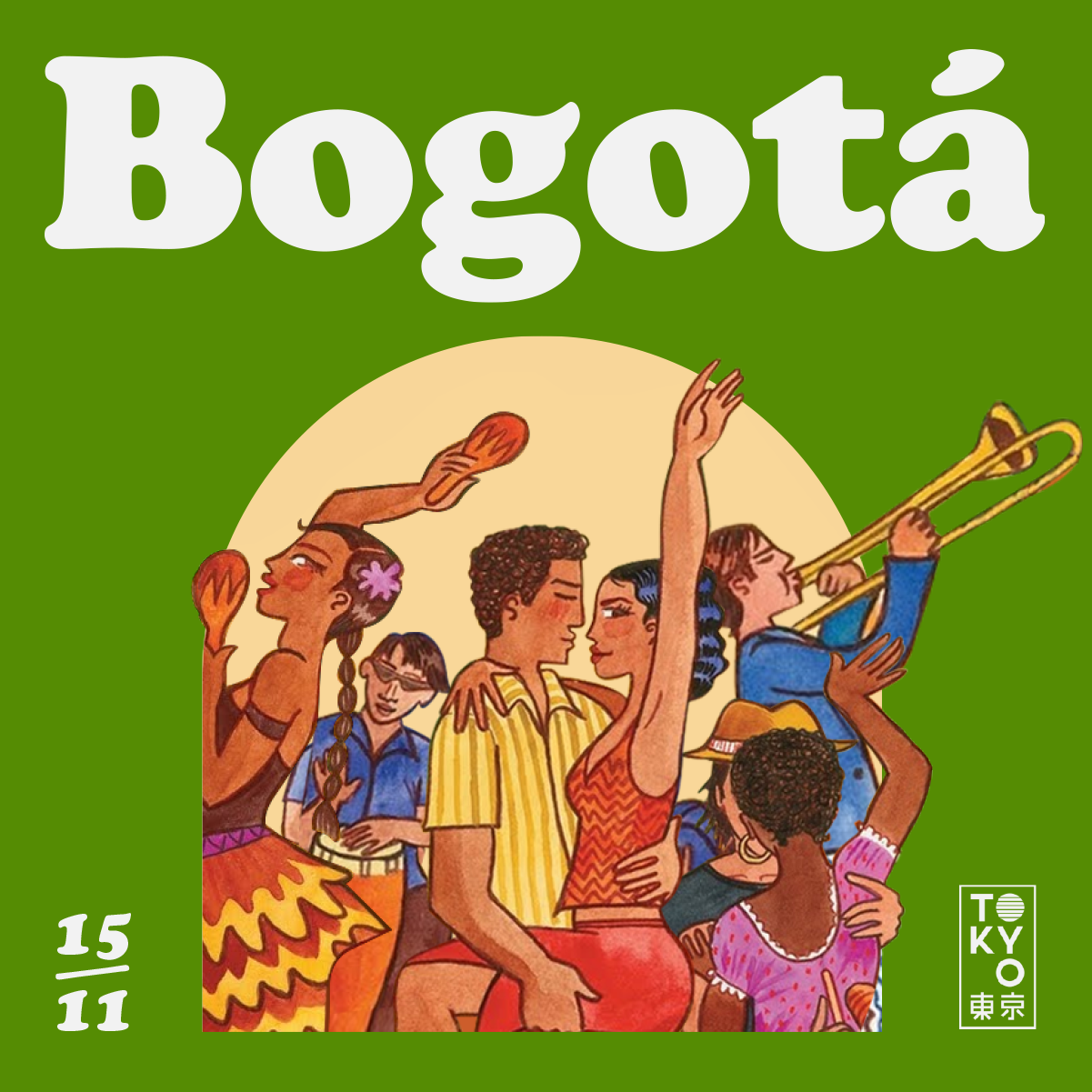 Bogotá: Un Baile Latino na Cobertura do Tokyo 東 京! [Feriado]