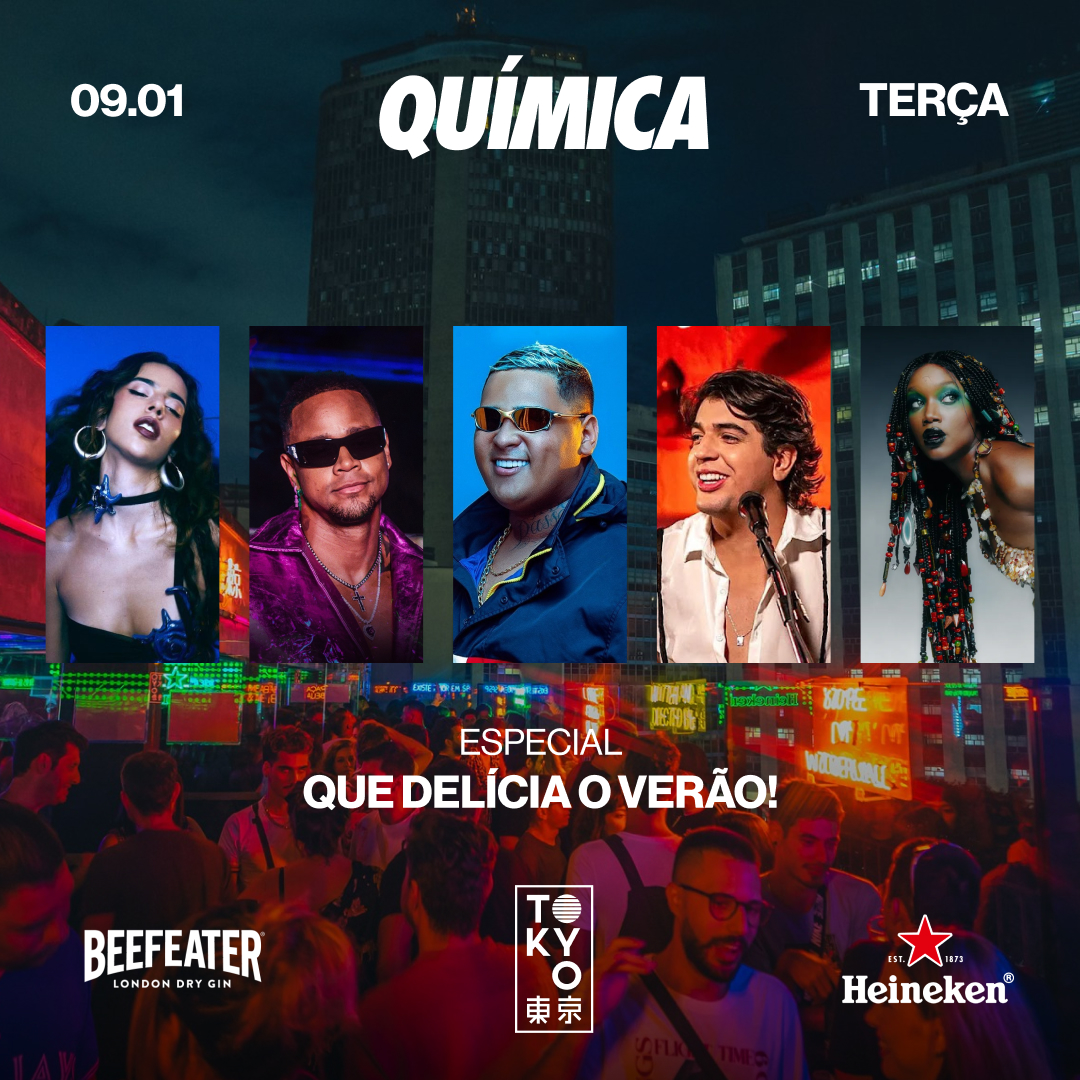 Quimica | Que Delícia de Verão | na Cobertura do Tokyo 東 京 (09.01)