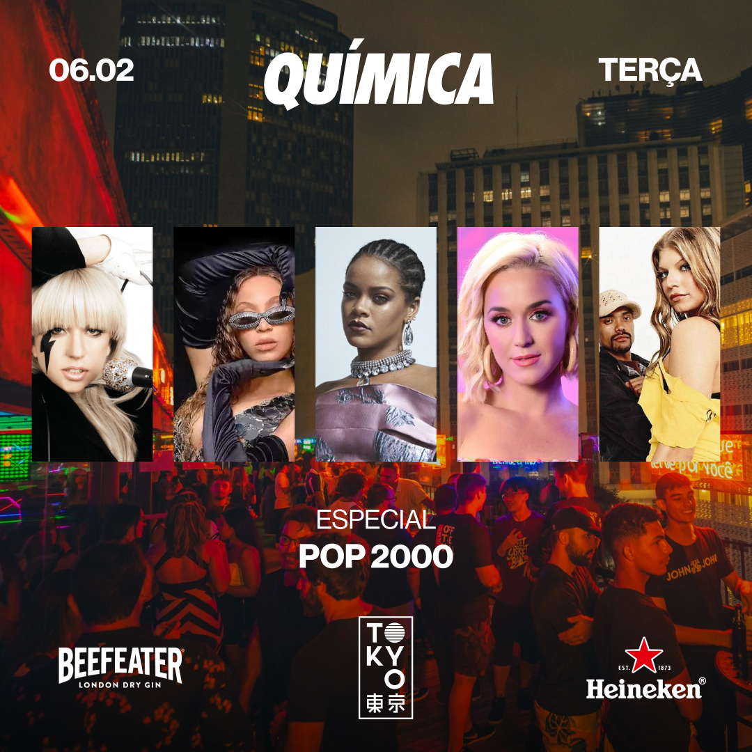 Química | Especial Pop 2000 | na Cobertura do Tokyo 東 京 (06.02)
