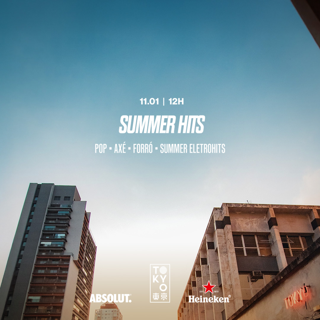 Summer Hits na Cobertura do Tokyo 東 京 Pop | Música Brasileira | Hits no Sábado à Tarde!