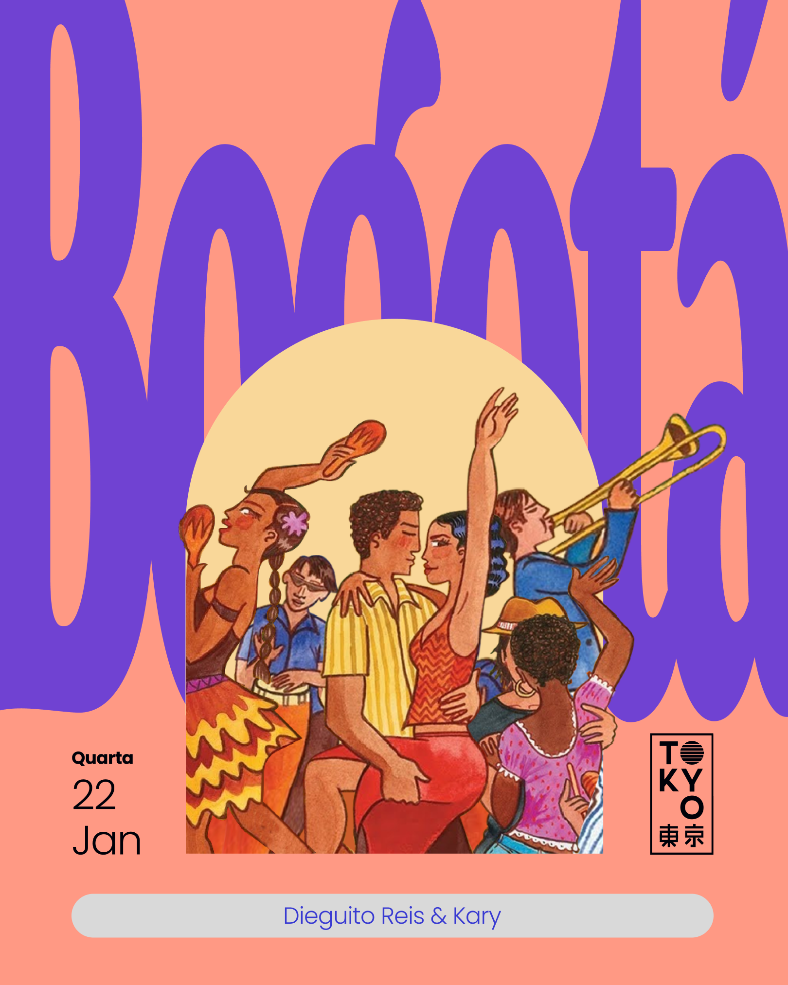 Bogotá: Baile Latino na Cobertura do Tokyo 東 京