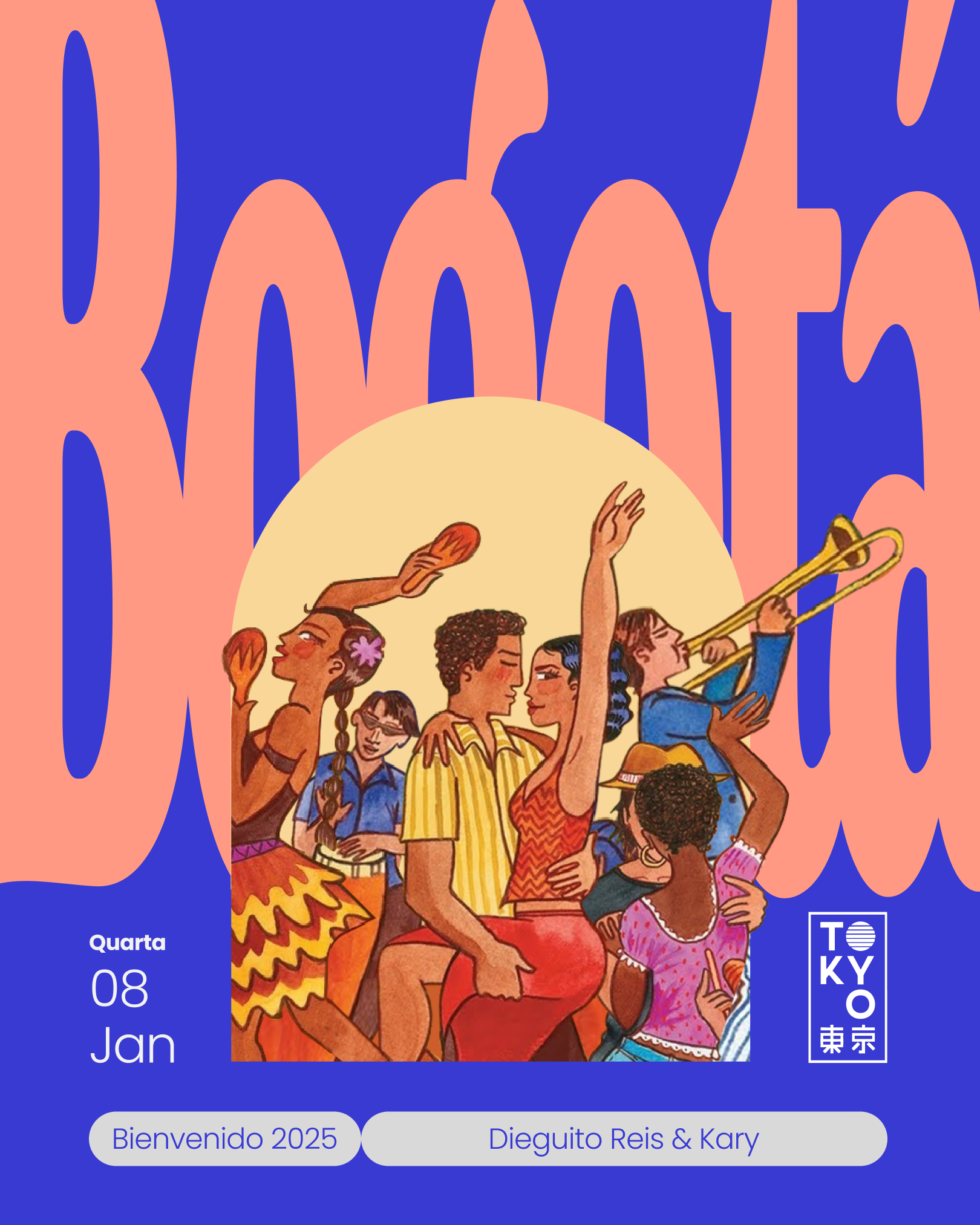 Bogotá: Baile Latino na Cobertura do Tokyo 東 京