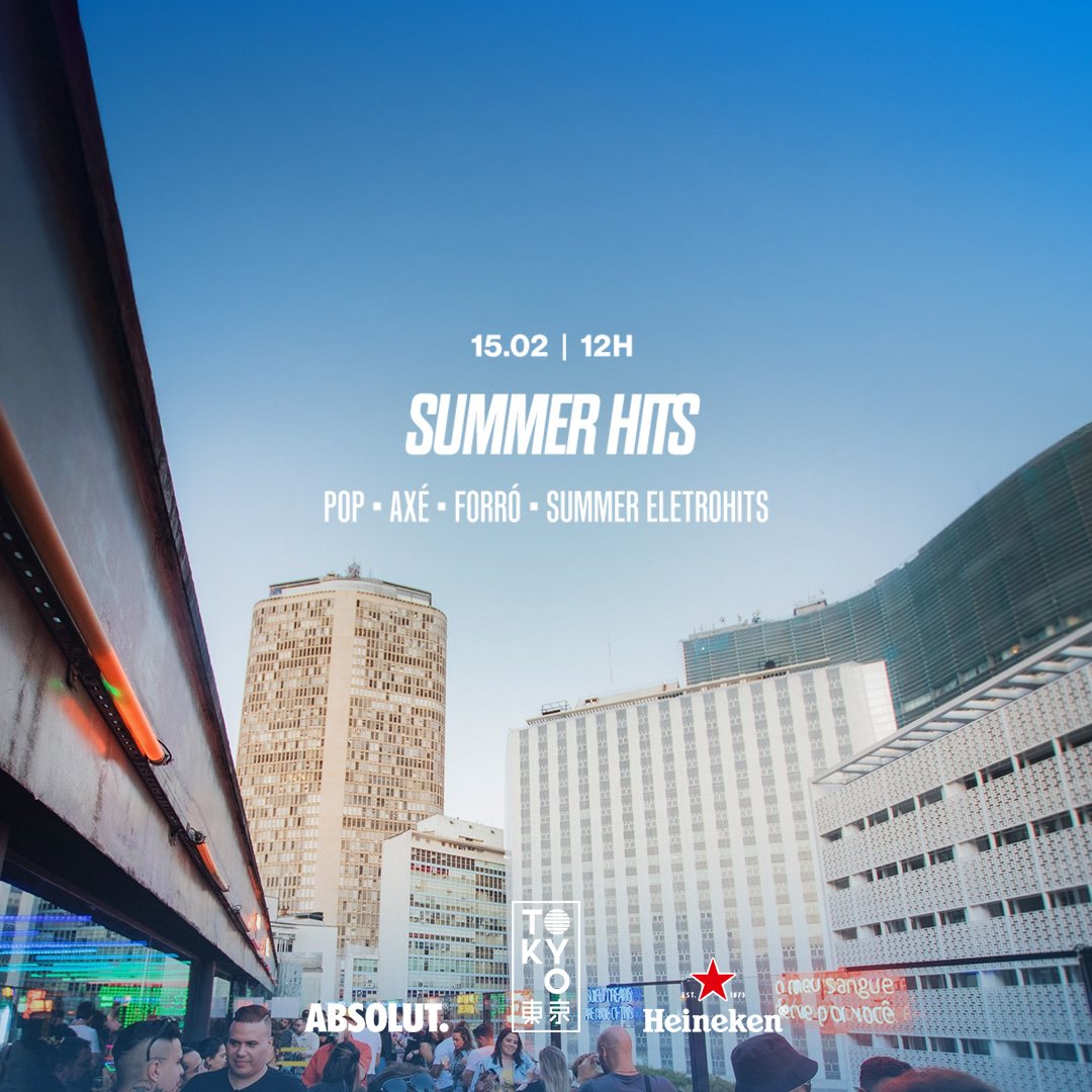 Summer Hits na Cobertura do Tokyo 東 京 Pop | Música Brasileira | Hits no Sábado à Tarde!