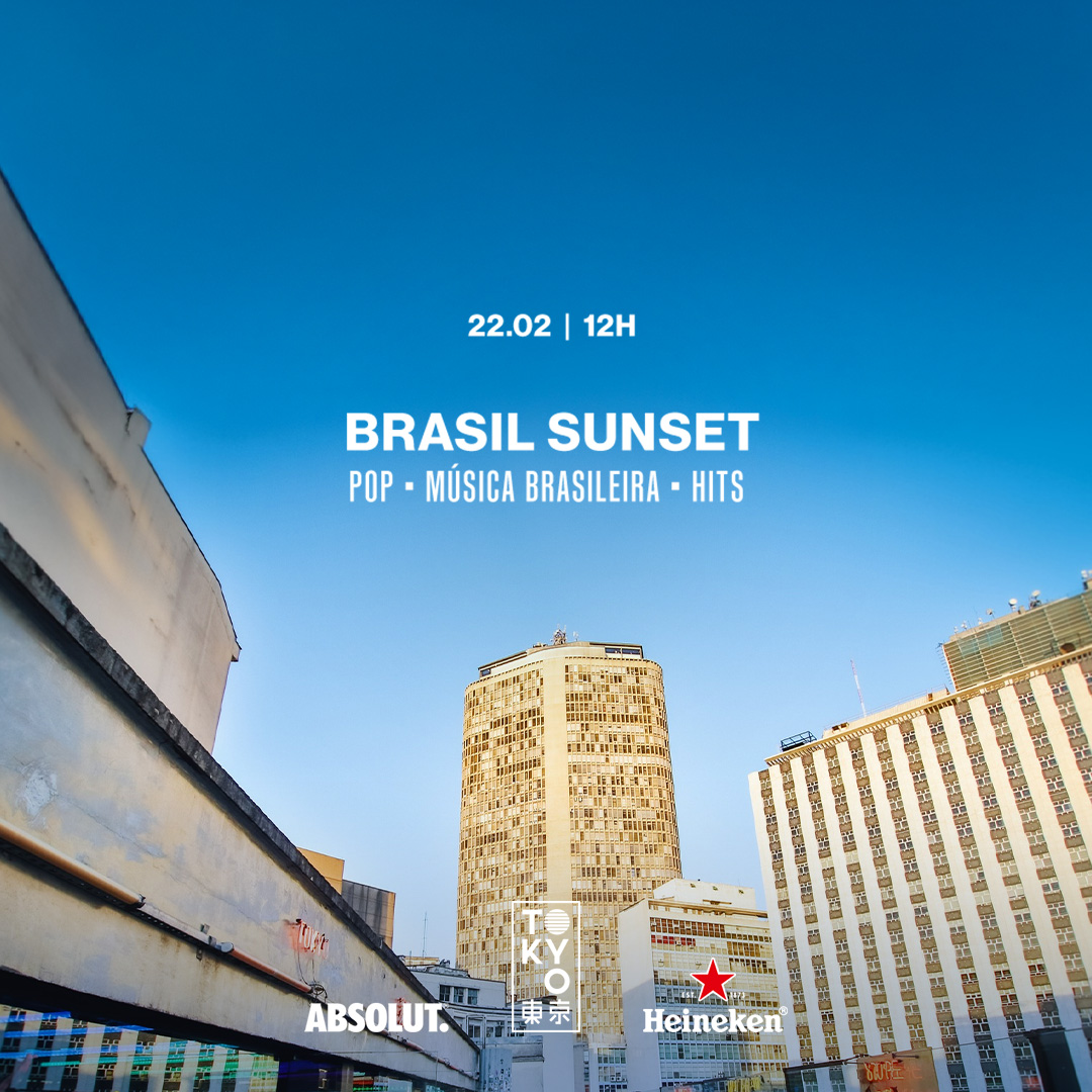 Brasil Sunset na Cobertura do Tokyo 東 京 Pop | Música Brasileira | Hits no Sábado à Tarde!
