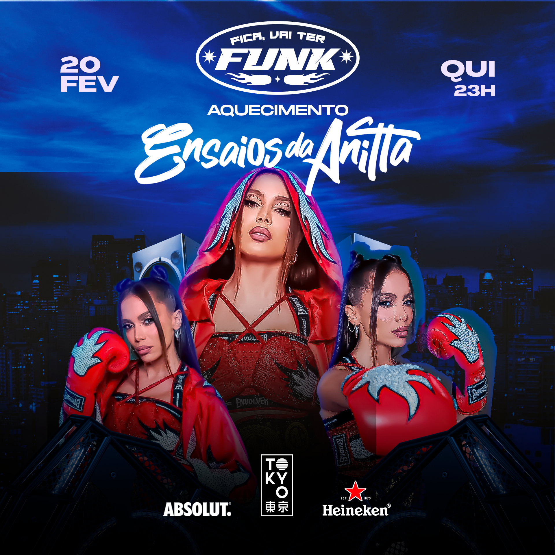 Fica Vai Ter Funk na Cobertura do Tokyo 東 京 (20.02)