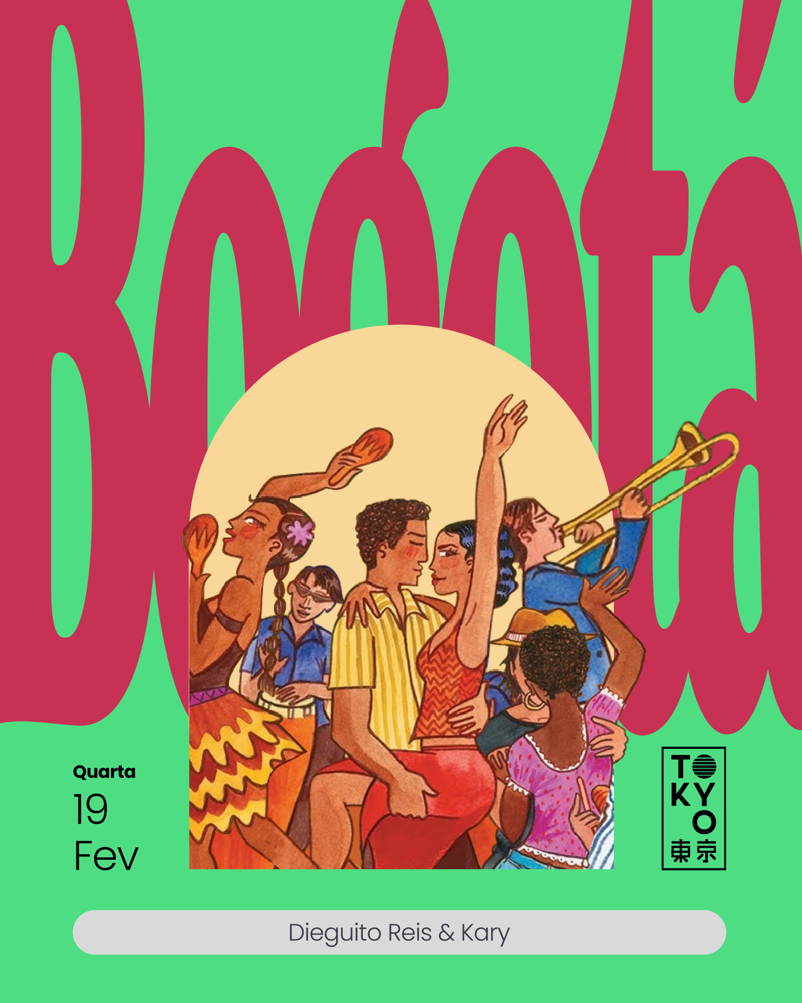 Bogotá: Baile Latino na Cobertura do Tokyo 東 京