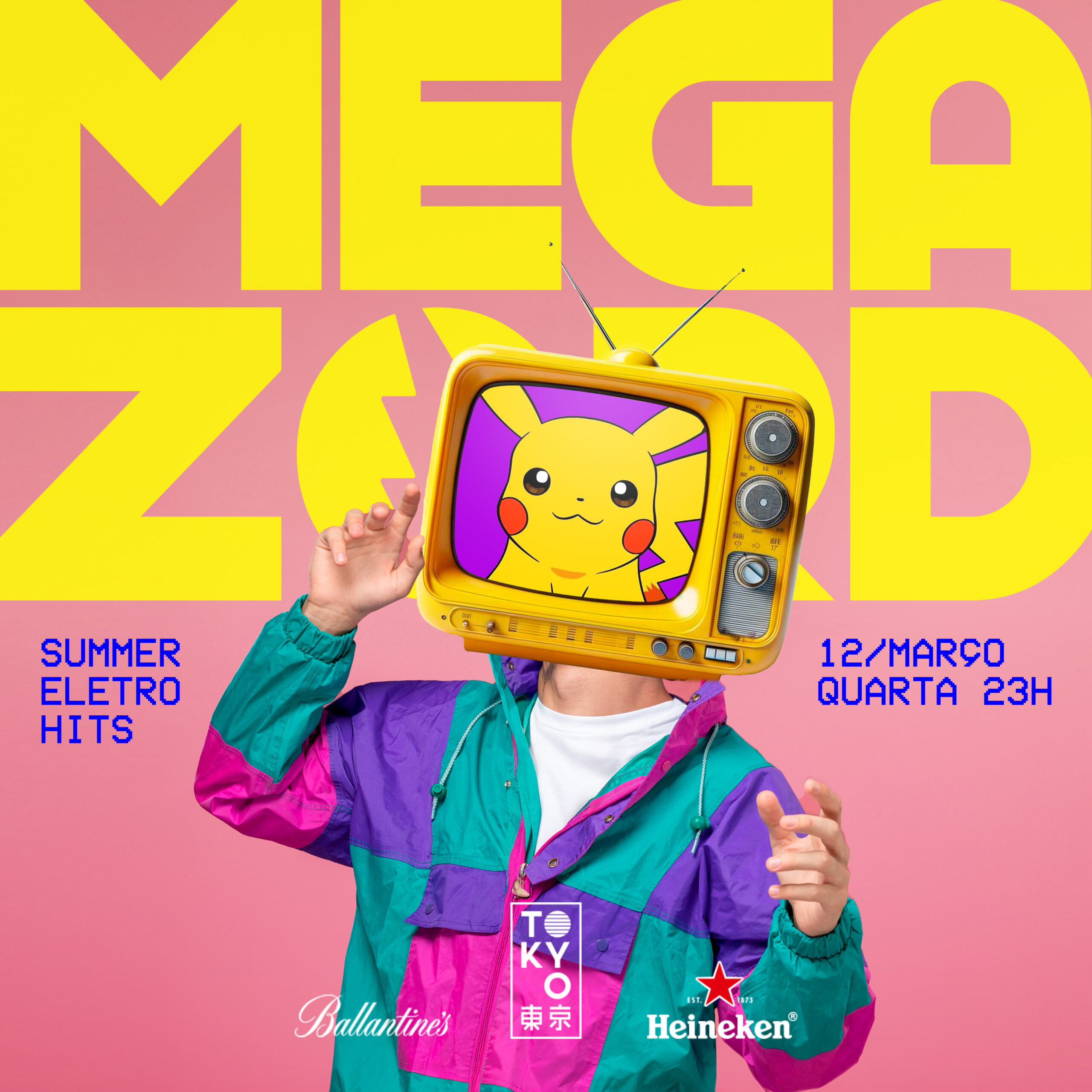 Megazord na cobertura do Tokyo 東 京 (Quarta-feira) 12.03