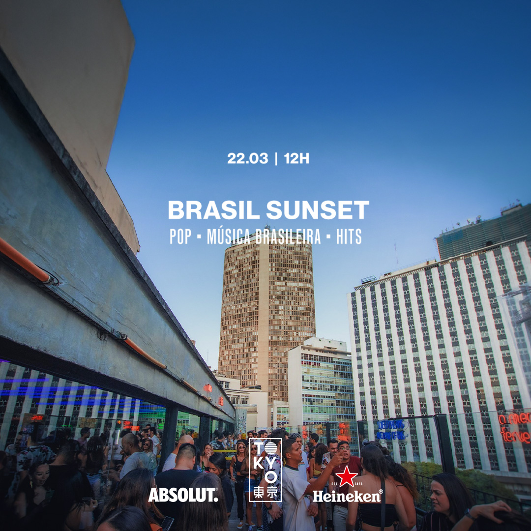 Brasil Sunset na Cobertura do Tokyo 東 京 Pop | Música Brasileira | Hits no Sábado à Tarde!