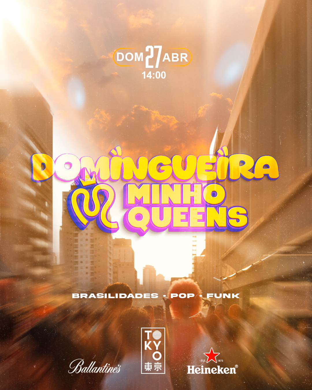 Minoqueens no Rooftop do Tokyo 東 京 Domingo (27.04)