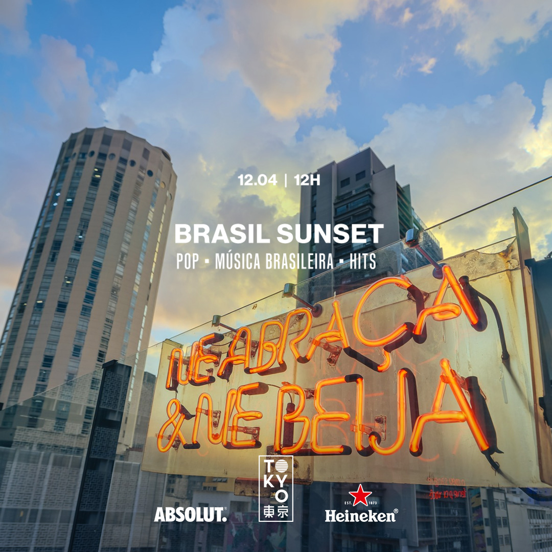 Brasil Sunset na Cobertura do Tokyo 東 京 Pop | Música Brasileira | Hits no Sábado à Tarde!