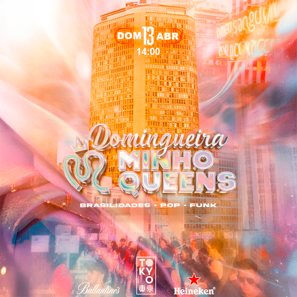 Minoqueens no Rooftop do Tokyo 東 京 Domingo (13.04)