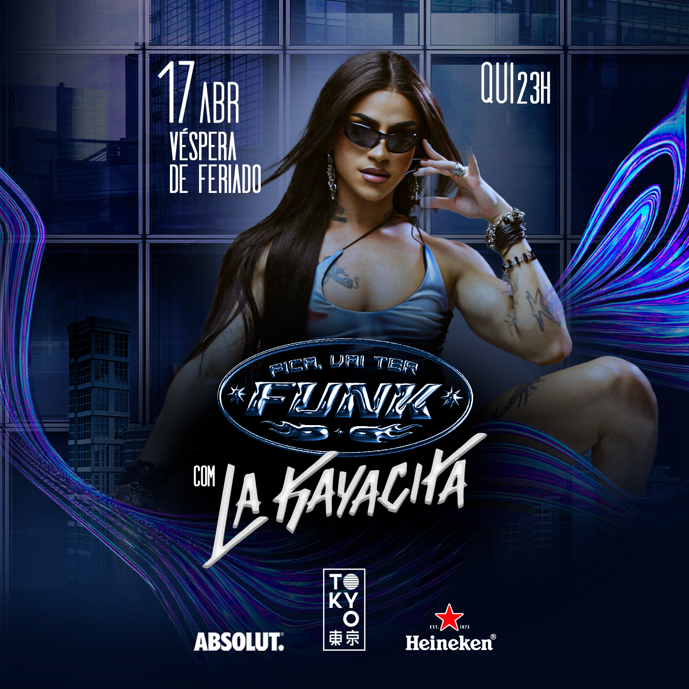 Fica Vai Ter Funk na Cobertura do Tokyo 東 京 (17.04 – Véspera de Feriado)
