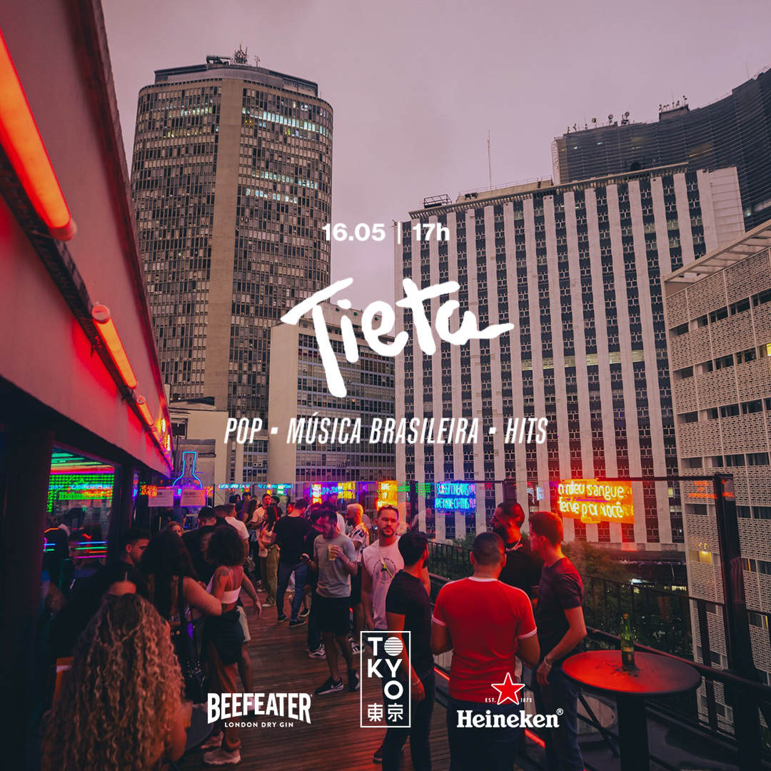 Tieta na Cobertura do Tokyo 東 京 Música Brasileira | Pop | Hits [16.05 – Sexta-Feira]