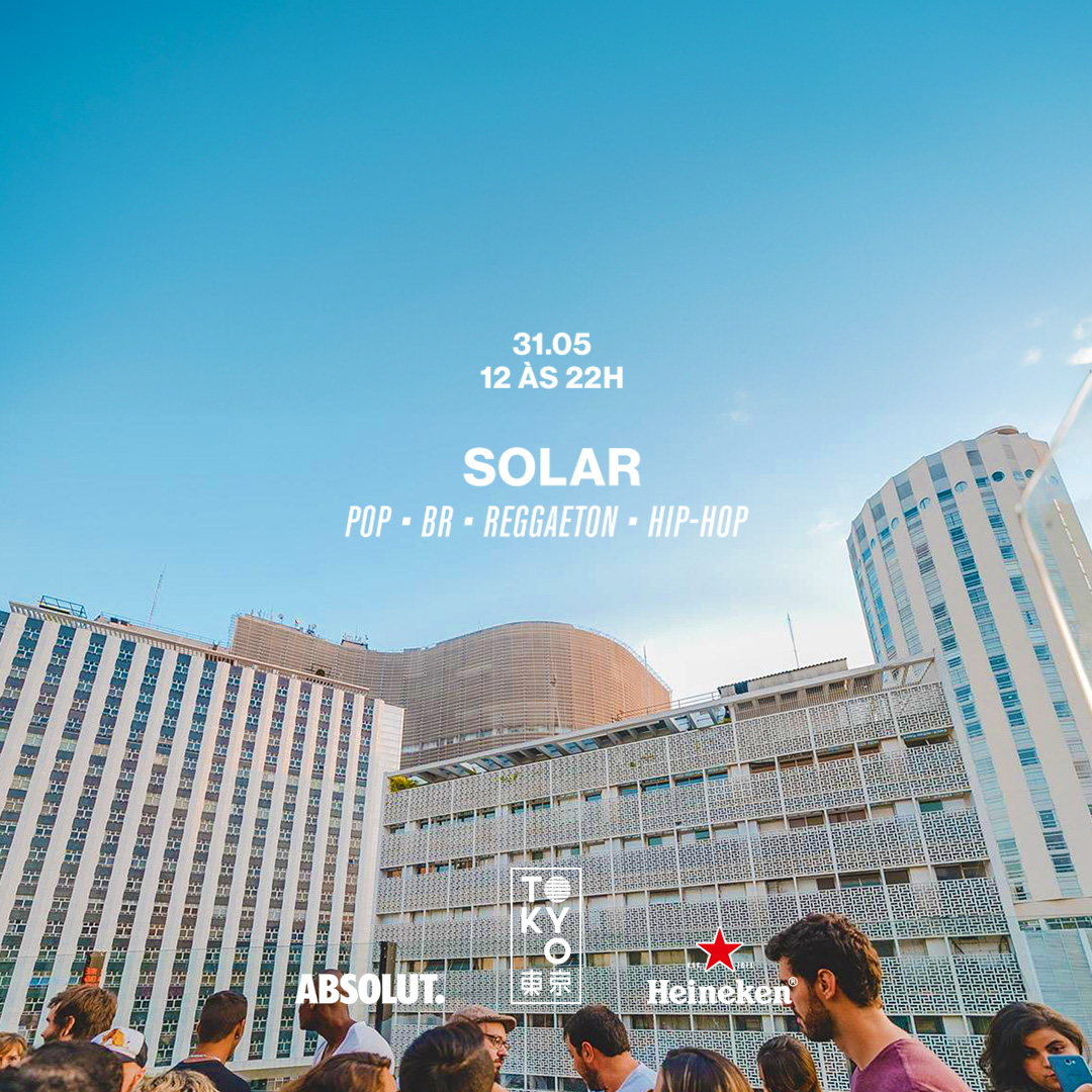 Solar 東 京 Pop | BR | Reggaeton | Hip-Hop no Sábado à Tarde (31.05)