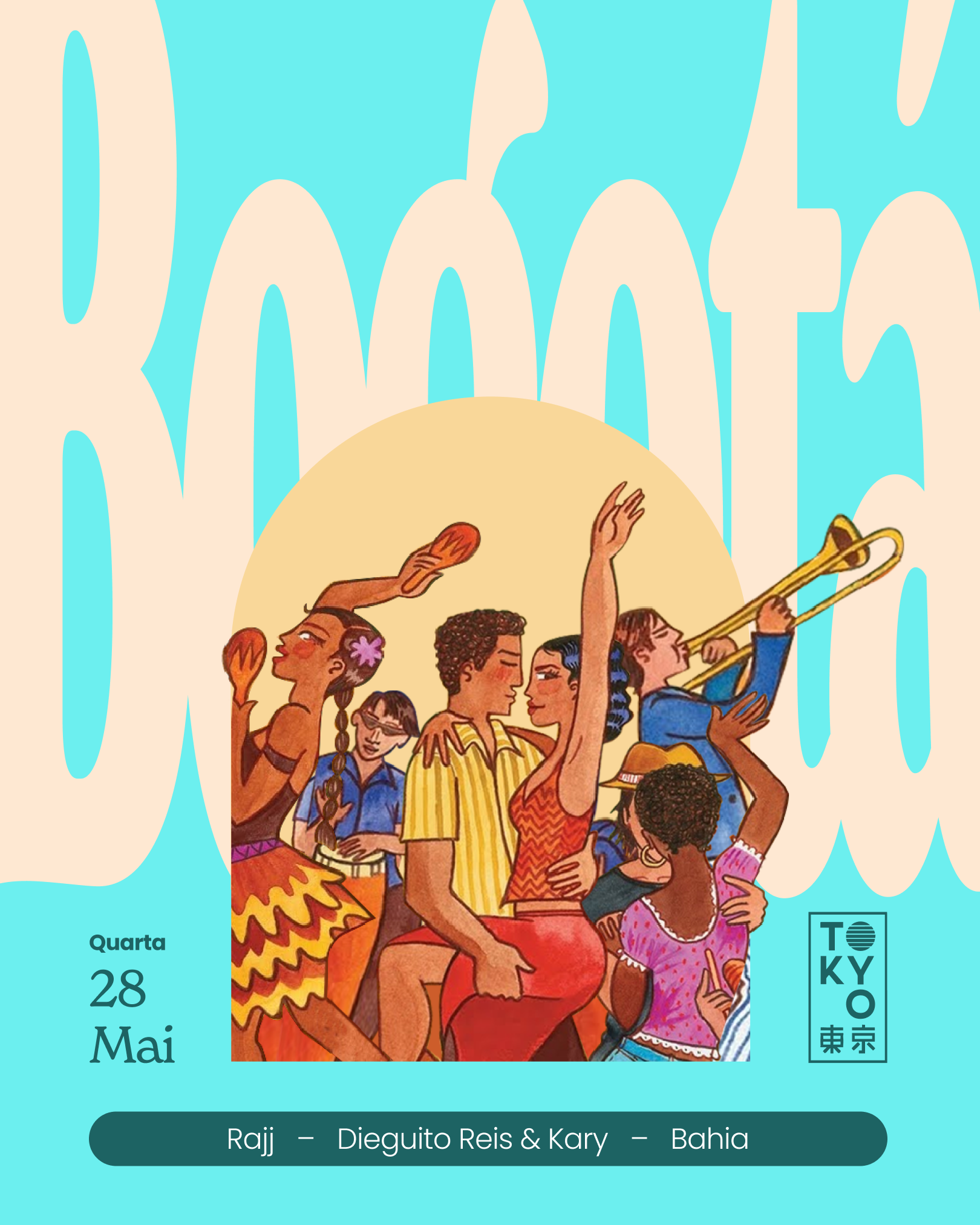Bogotá: Baile Latino na Cobertura do Tokyo 東 京