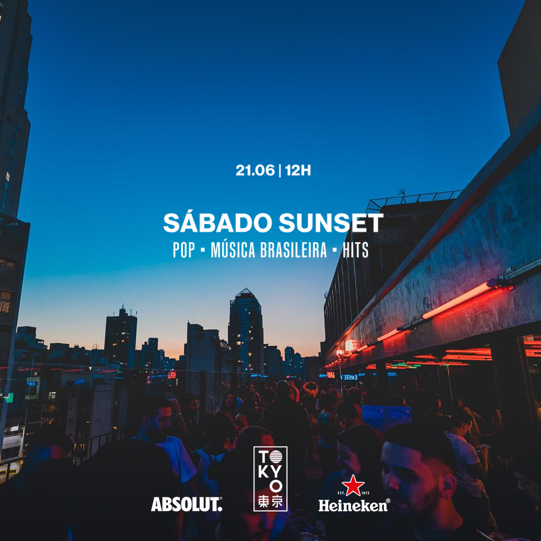 Sábado Sunset na Cobertura do Tokyo 東 京 Pop | Música Brasileira | Hits no Sábado à Tarde!