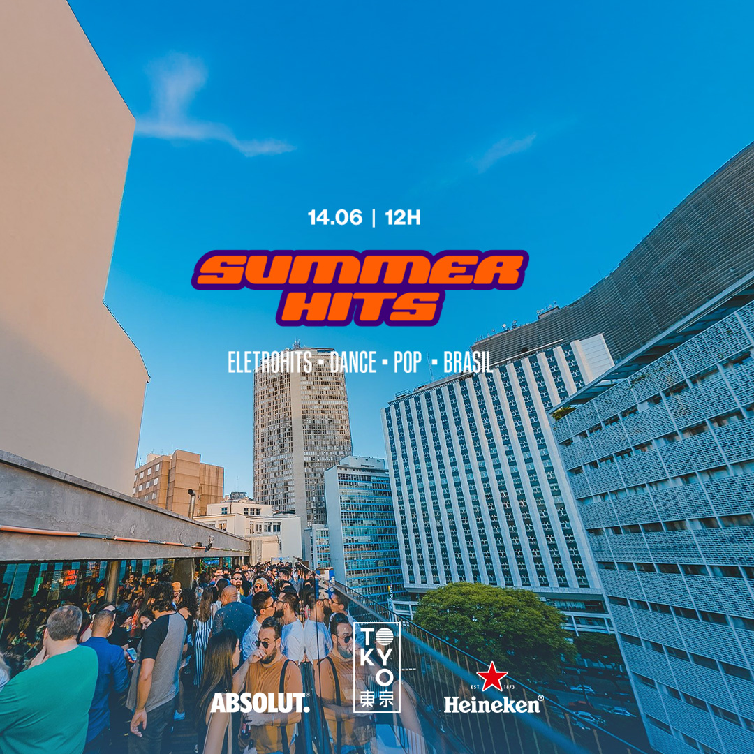 Summer Hits na Cobertura do Tokyo 東 京 Pop | Música Brasileira | Hits no Sábado à Tarde!