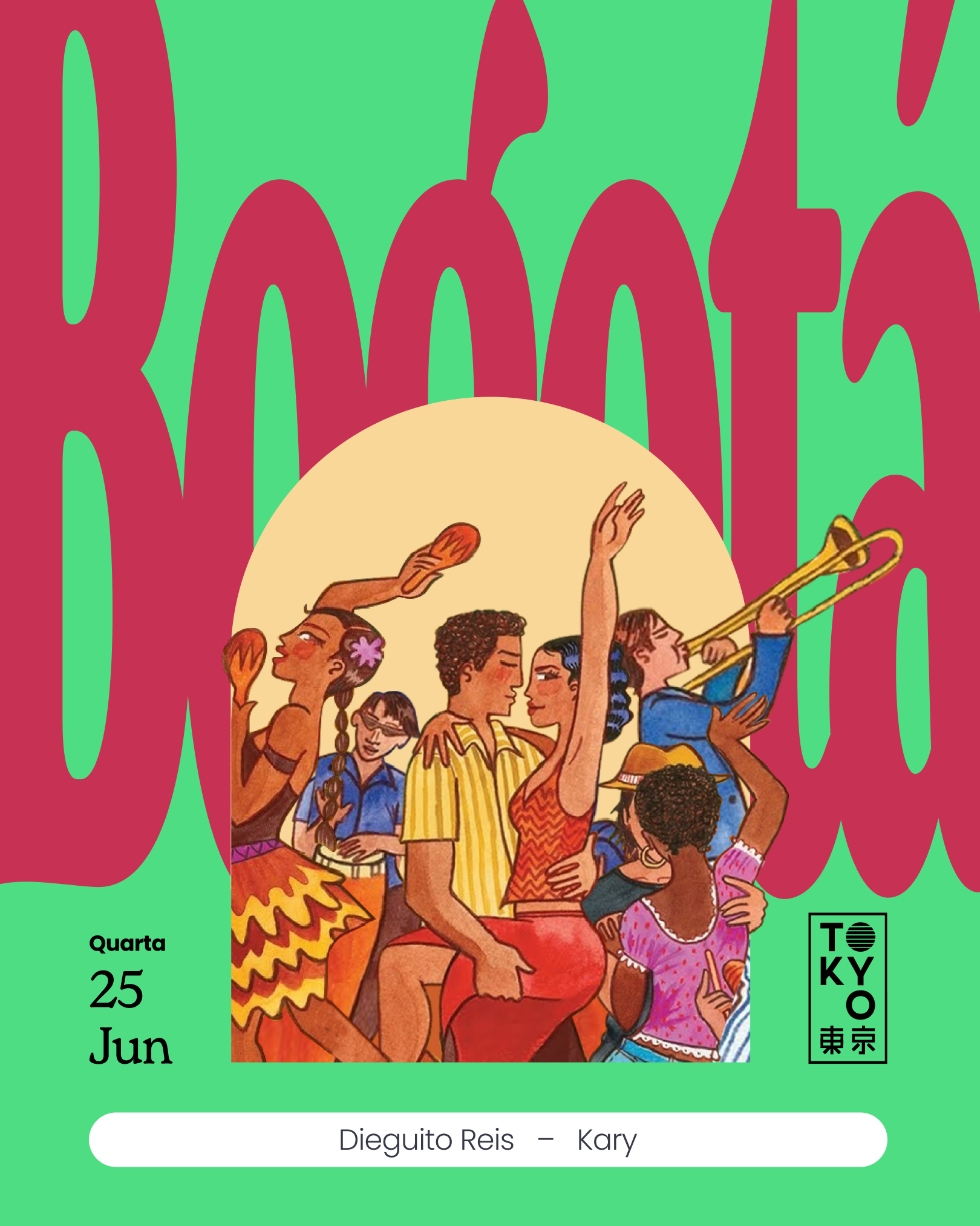 Bogotá: Baile Latino na Cobertura do Tokyo 東 京