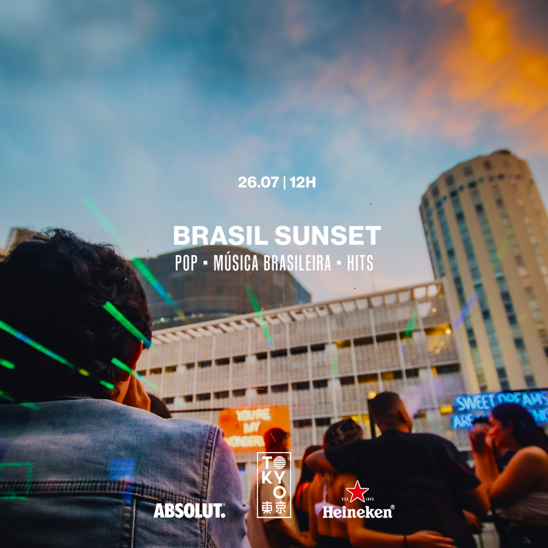Brasil Sunset na Cobertura do Tokyo 東 京 Pop | Música Brasileira | Hits no Sábado à Tarde!