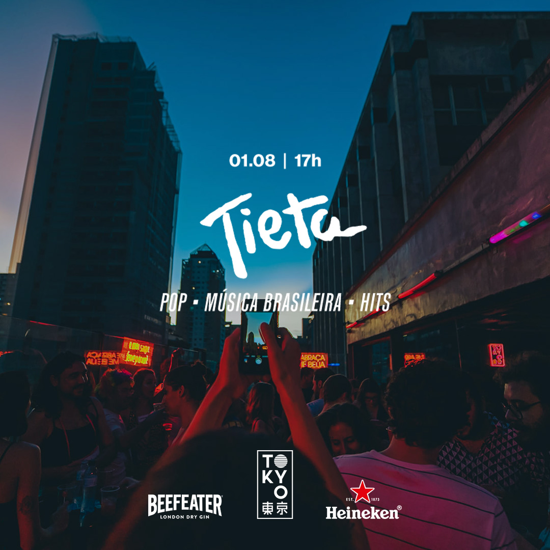 Tieta na Cobertura do Tokyo 東 京 Música Brasileira | Pop | Hits [01.08 – Sexta-Feira]